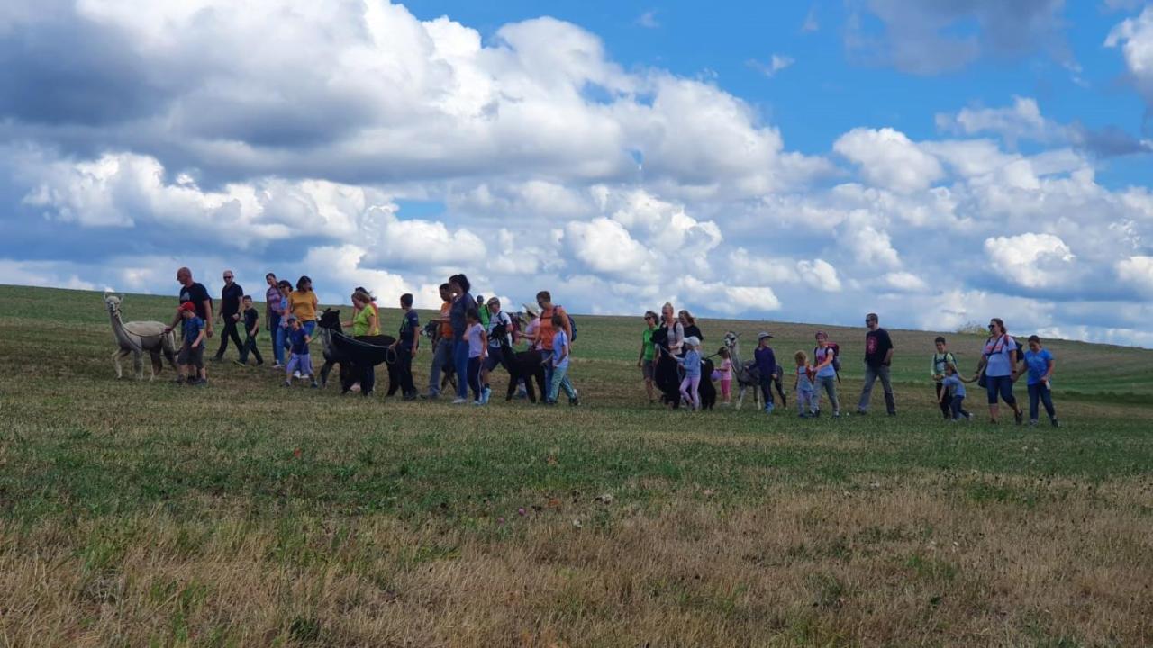 Lana Salta Alpakas - Gemuetliche Ferienwohnungen Auf Dem Bauernhof Murrhardt Exterior foto